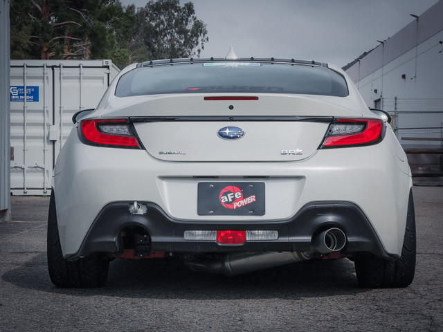aFe Takeda 3IN 304 Stainless Steel Cat-Back Exhaust System w/ Brushed Tip for the 86 2013+ — 3