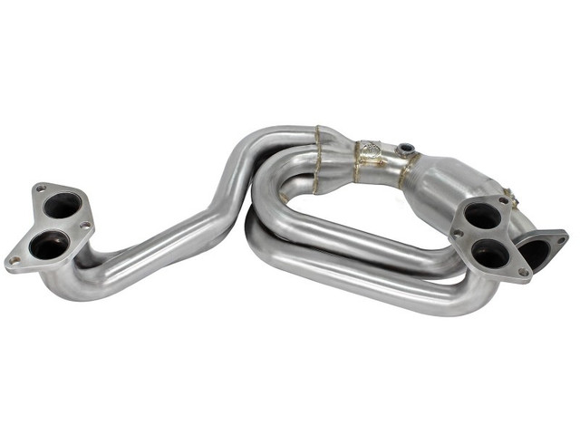 aFe Twisted Steel 304 Stainless Steel Long Tube Header w/ Cat for the 86 / BRZ / FRS 2013-2017 (FA20)