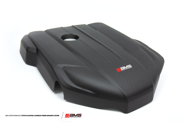 AMS Performance Carbon Fiber Engine Cover for the GR Supra 2020+ — 3