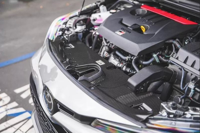 APR Performance Carbon Fiber Center Cooling Plate for the GR Corolla 2023+