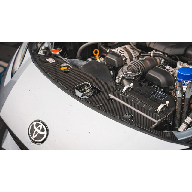 APR Performance Carbon Fiber Radiator Cooling Plate for the GR86 / BRZ 2022+ — 2