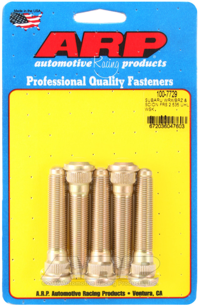 ARP Extended Wheel Studs for the GR86 / GT86 / BRZ / FRS 2013+ (2.5 Inch)