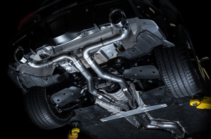 AWE Resonated Track Edition Exhaust for the GR Supra 2020+