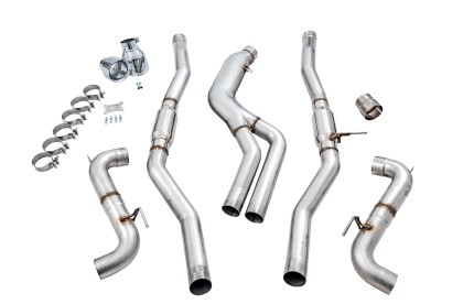 AWE Resonated Track Edition Exhaust for the GR Supra 2020+ — 2