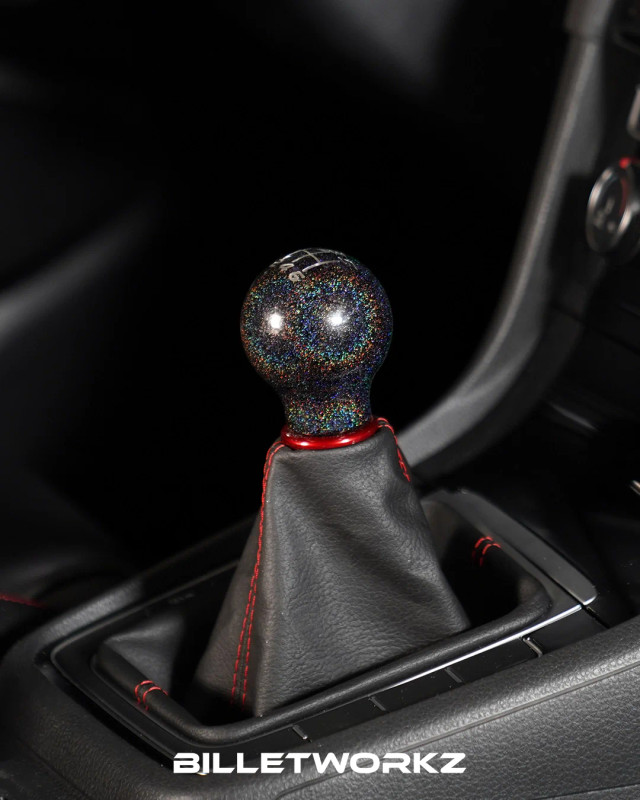 Billetworkz Weighted Shift Knob - 6 Speed Velocity Engraving for the GR Corolla 2023+ — 3