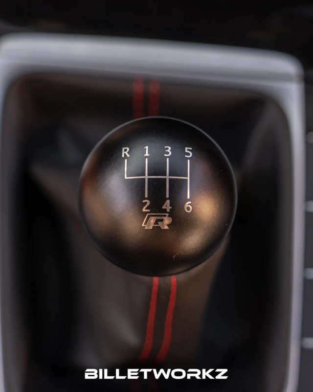 Billetworkz Weighted Shift Knob - 6 Speed Velocity Engraving for the GR86 / BRZ 2022+ — 2
