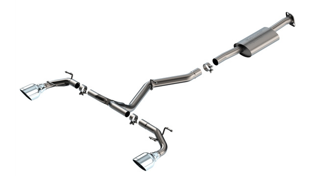 Borla S-Type Catback Exhaust for the GR86 / BRZ 2022+