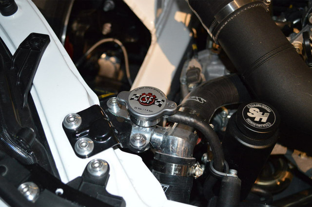 CFS All-Aluminum Filler Neck with 1.4 Bar High Pressure Radiator Cap for 86 / BRZ 2013+ — 2