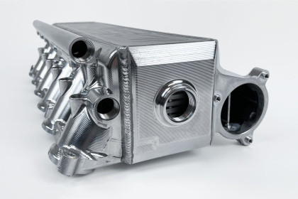 CSF RAC X Charge-Air Cooler Manifold for the GR Supra 2020+ — 2