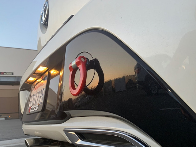 Cusco Folding Type Tow Hook for the GR Corolla 2023+ (Rear) — 2