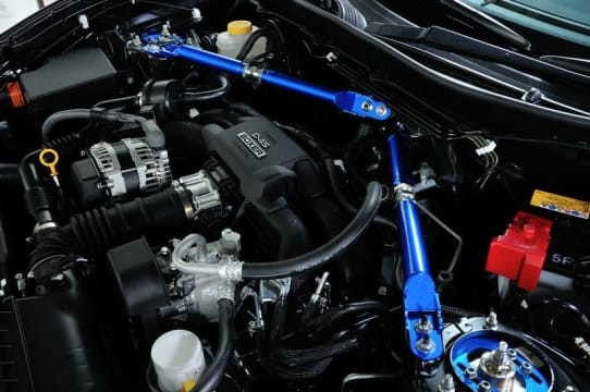 Cusco Power Brace Engine Room (Adjustable) for the 86 / BRZ 2013+ — 2