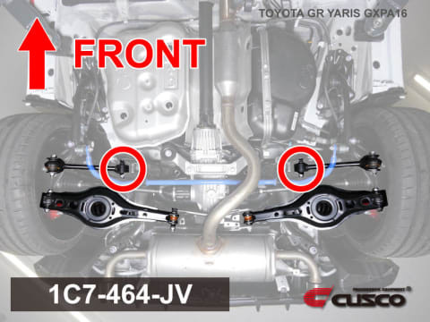 Cusco Rear Suspension Arm (Front side) Inner Pillowball Bushing Kit for the GR Corolla 2023+ — 2