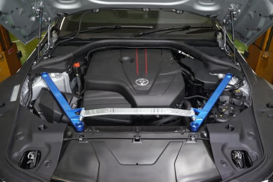 Cusco Type OS Strut Tower Bars for the GR Supra 2020+ — 2