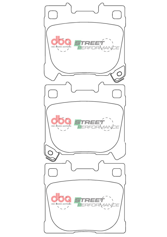 DBA SP Performance Rear Brake Pads for the GR Corolla 2023+ — 3