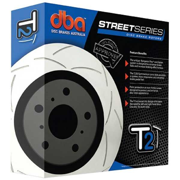 DBA T2 Street Series Slotted Brake Rotor GT86/GR86/BRZ W/ Brembo 2017+ (Front)
