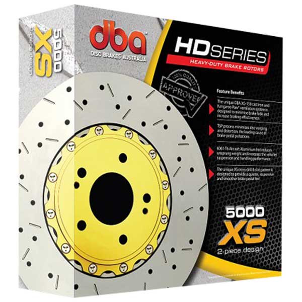 DBA T3 5000 Series XS Slotted Brake Rotor Ring GT86/GR86/BRZ W/ Brembo 2017+ (Front) — 2