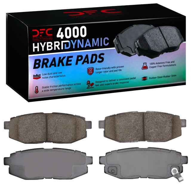 DFC 4000 HybriDynamic Brake Pads for the GR86 / BRZ 2022+ (Rear)