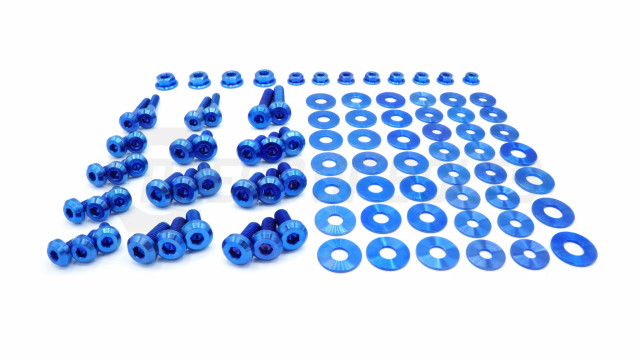 Dress Up Bolts Stage 2 Titanium Hardware Engine Bay Kit for the GR Supra 2020+ — 2