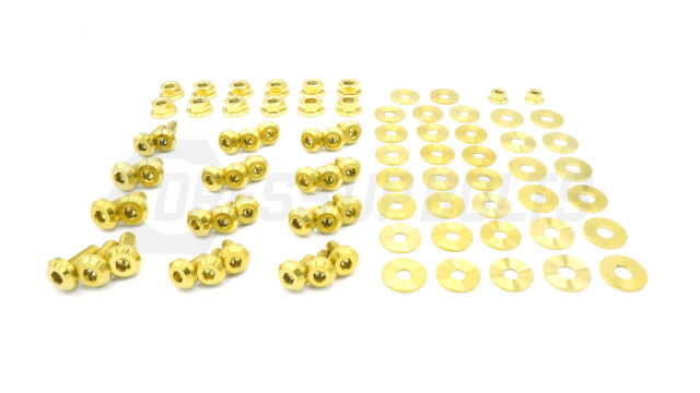Dress Up Bolts Stage 2 Titanium Hardware Engine Bay Kit for the GT86 (2013-2020) — 2
