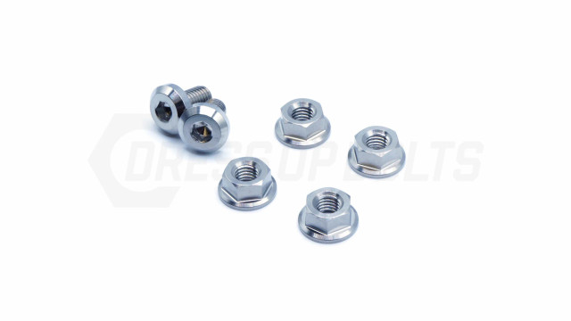 Dress Up Bolts Titanium Hardware Hood Kit for the GR86 / BRZ 2022+