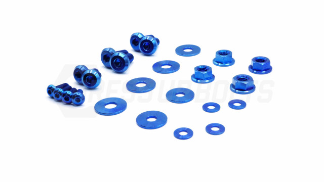 Dress Up Bolts Titanium Hardware Trunk Kit for the GR86 / BRZ 2022+