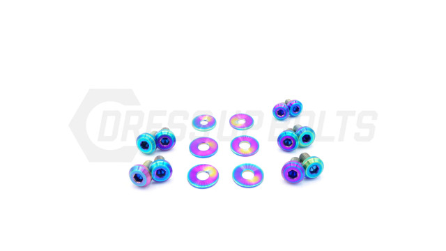 Dress Up Bolts Titanium Hardware Trunk Kit for the GT86 (2013-2020)