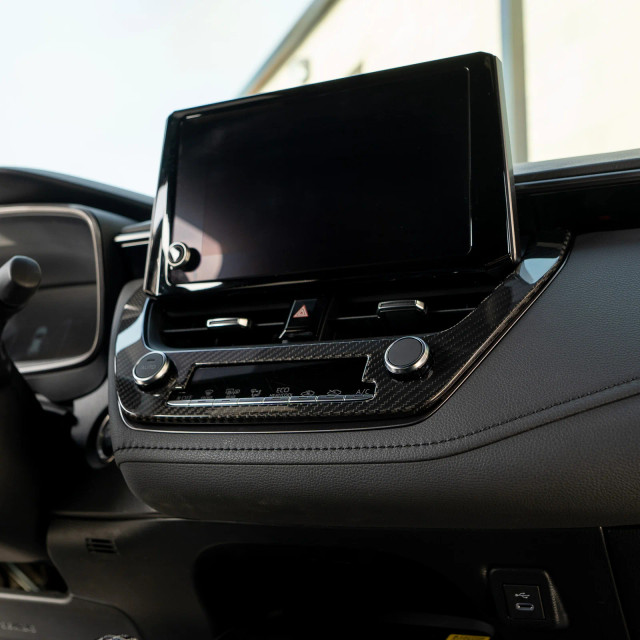 Driven.Media AC Knob Panel Cover for the GR Corolla  2023-2024 — 3