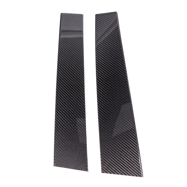 Driven.Media Carbon Fiber Exterior Door Pillars for the GR Corolla 2023+ — 2
