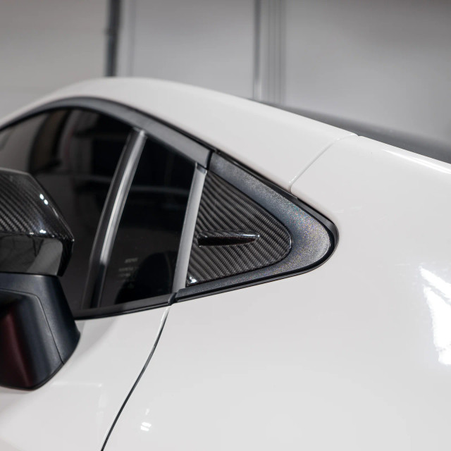 Driven.Media Carbon Fiber Front Quarter Window Trim for the GR Corolla 2023+ — 3