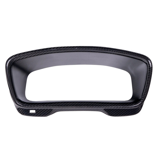 Driven.Media Carbon Fiber Gauge Cluster Surround for the GR Corolla 2023+ — 2