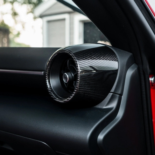 Driven.Media Carbon Fiber Interior Side Vent Covers for the GR86 / BRZ 2022+ — 3