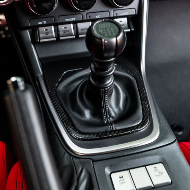 Driven.Media Carbon Fiber Manual Shifter Trim Cover for the GR86 / BRZ 2022+ — 3