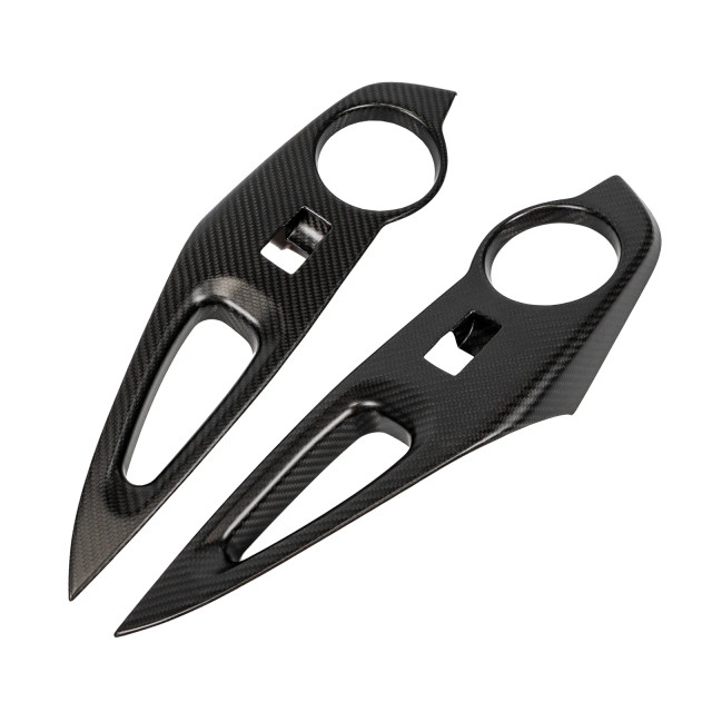 Driven.Media Carbon Fiber Rear Window Switch Panels for the GR Corolla 2023+ — 3