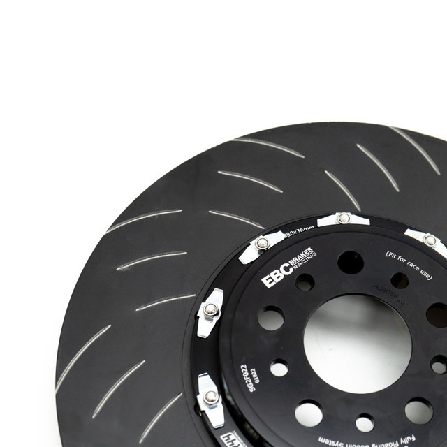 EBC Racing 2 Piece Floating Front Rotors for the GR Corolla 2023+ — 2