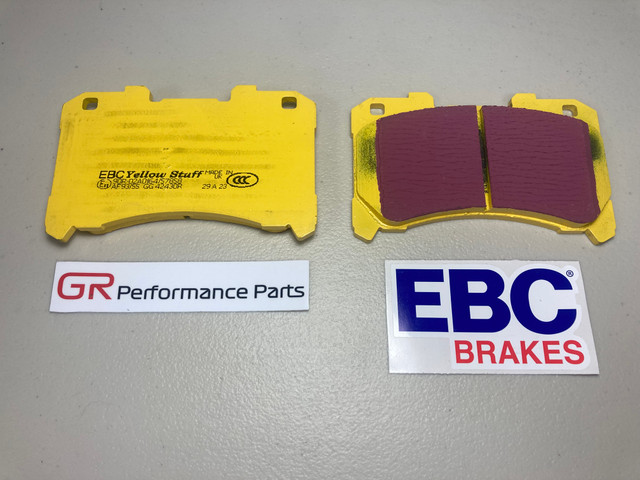 EBC Yellow Stuff Brake Pads for the GR Corolla 2023+ (Front)