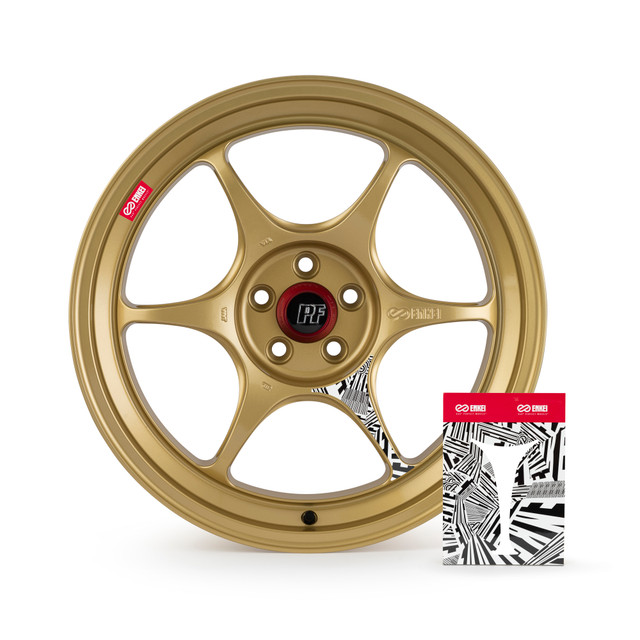 Enkei PF06 18x7.5 +48 5x100 Gold
