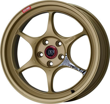 Enkei PF06 18x9.5 +40 5x100 Gold