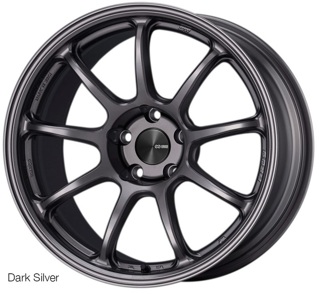 Enkei PF09 18x7.5 +48 5x100 Dark Silver