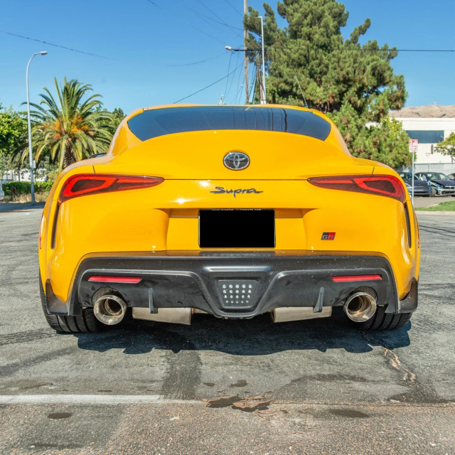 EOS A90 A91 Dual Cat Back Exhaust for the GR Supra 2020+ — 3