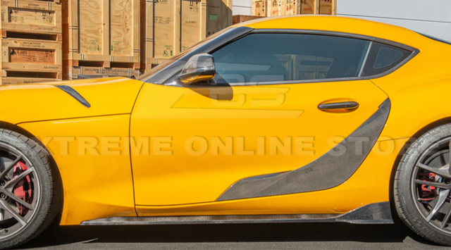 EOS A90 Carbon Fiber Edition Side Skirts for the GR Supra 2020+ — 3