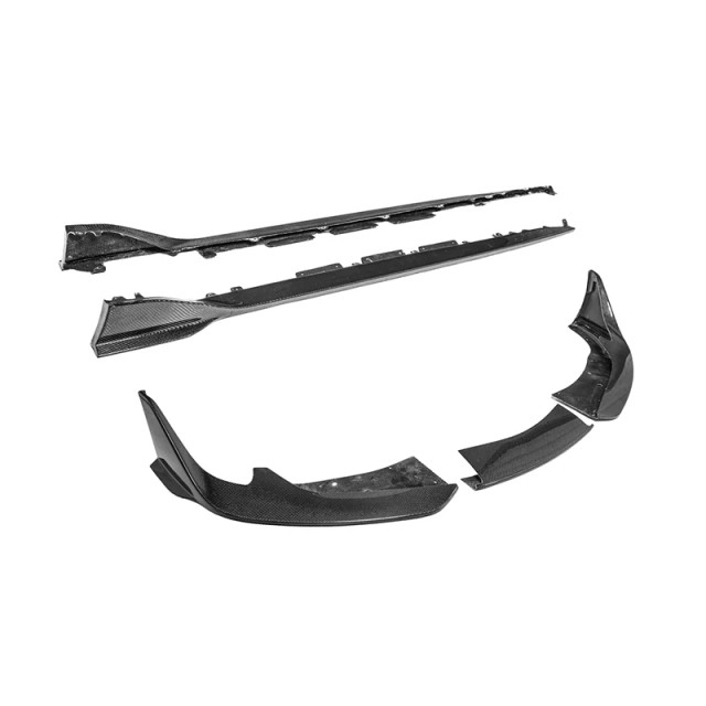 EOS A91 Carbon Fiber Front Lip & Side Skirts for the GR Supra 2020+