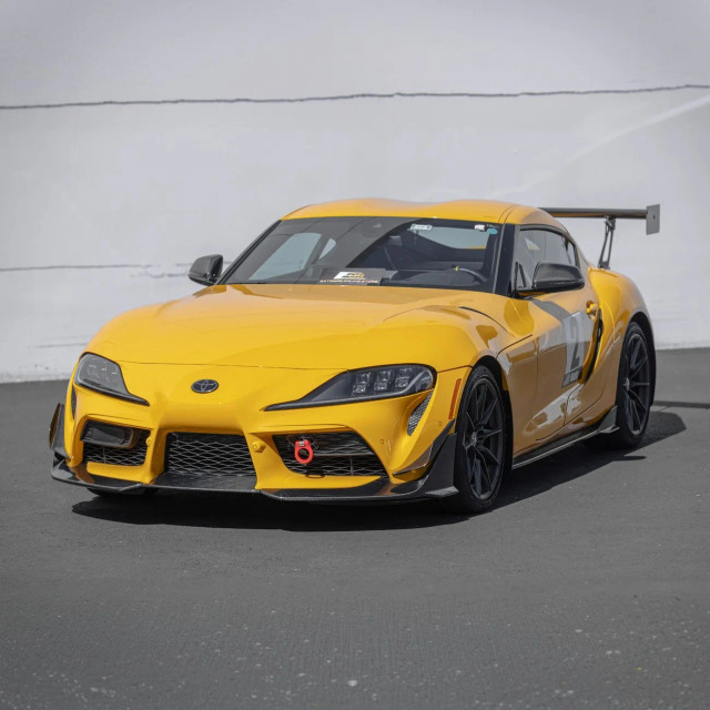 EOS A91 Carbon Fiber Front Lip & Side Skirts for the GR Supra 2020+ — 2