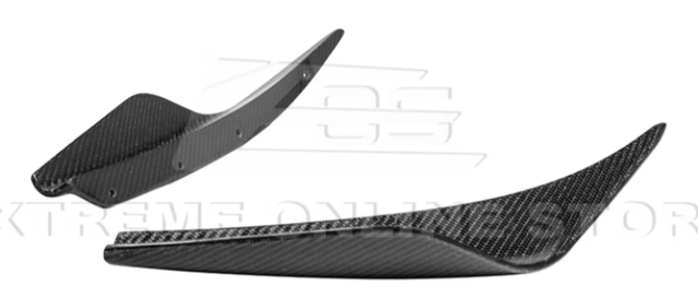 EOS Carbon Fiber A91 Canard Splitter for the GR Supra 2020+