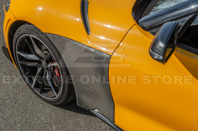 EOS Carbon Fiber Front Side Fender for the GR Supra 2020+ — 3