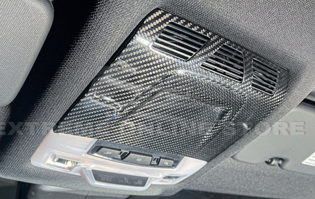 EOS Carbon Fiber Reading Light Trim Cover for the GR Supra 2020+
