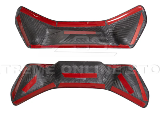 EOS Carbon Fiber Seat Chrome Delete Cover for the GR Supa 2020+ — 2