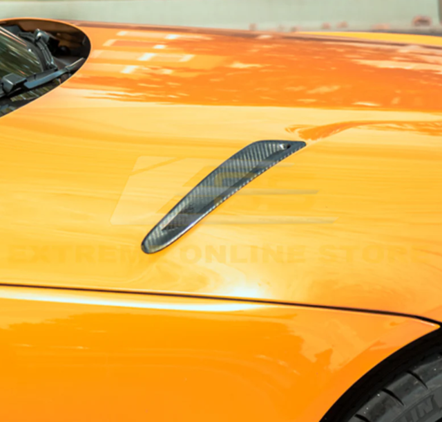 EOS Front Side Hood Duct Cover for the GR Supra 2020+