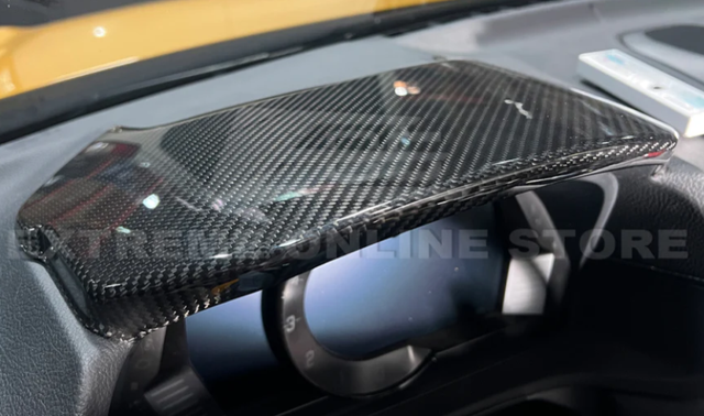 EOS Upper Dashboard Instrument Panel Cover for the GR Supra 2020+ — 3
