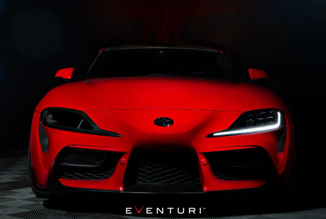Eventuri Carbon Headlamp Race Duct for the GR Supra 2020+ — 3