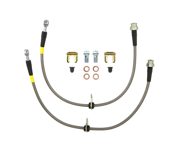 FactionFab Rear Stainless Steel Brake Lines for the 86 / BRZ 2013-2020, 2022+ (Excluding Brembo)